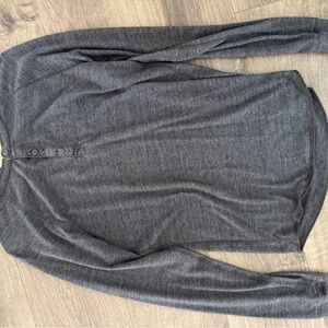 Lucky Brand Men's Gray Henley